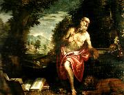 Paolo  Veronese st. jerome painting